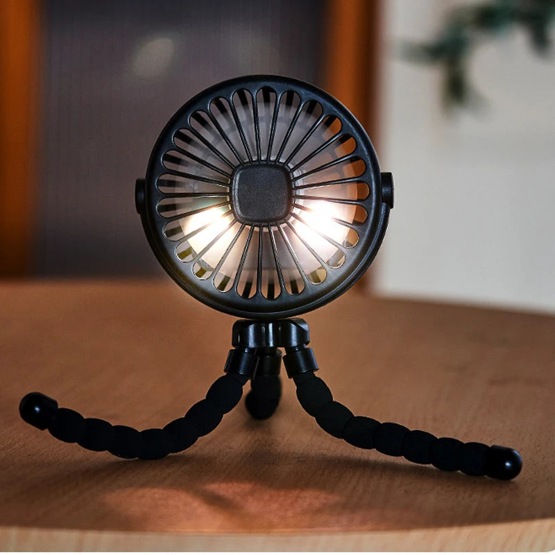 Mini ventilateur octopus pour poussette