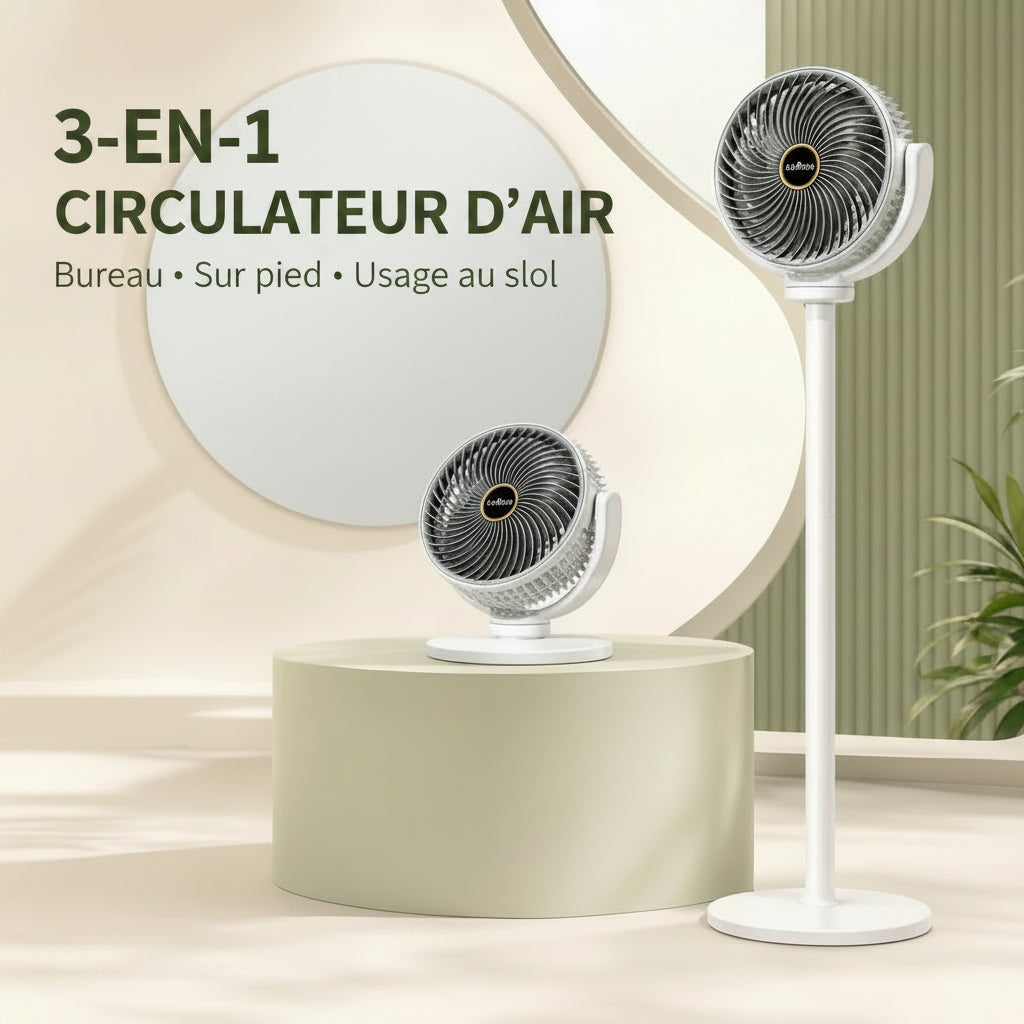 Ventilateur circulaire sur pieds