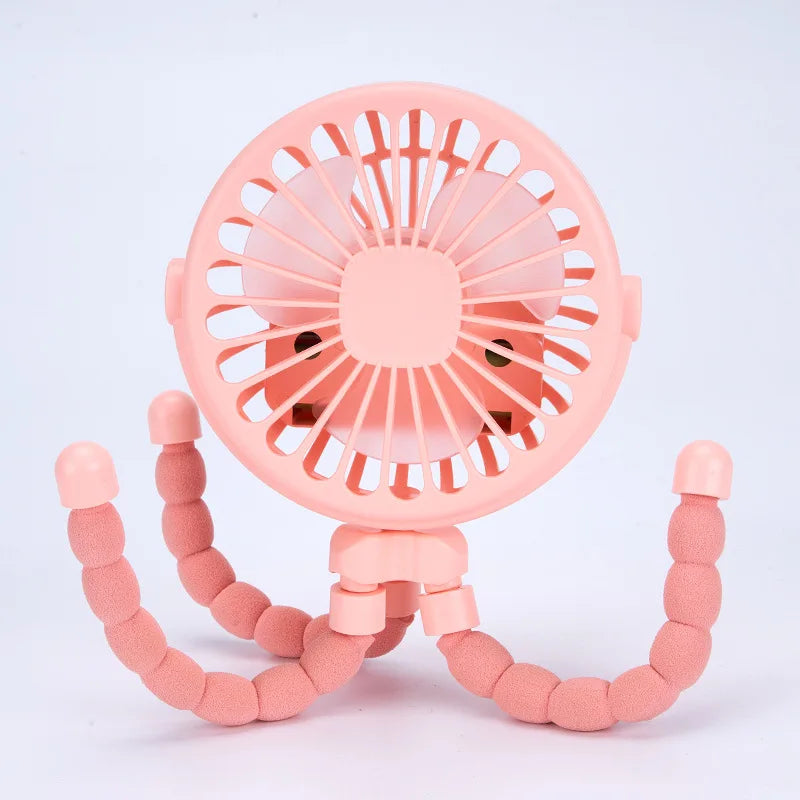 Mini ventilateur octopus pour poussette