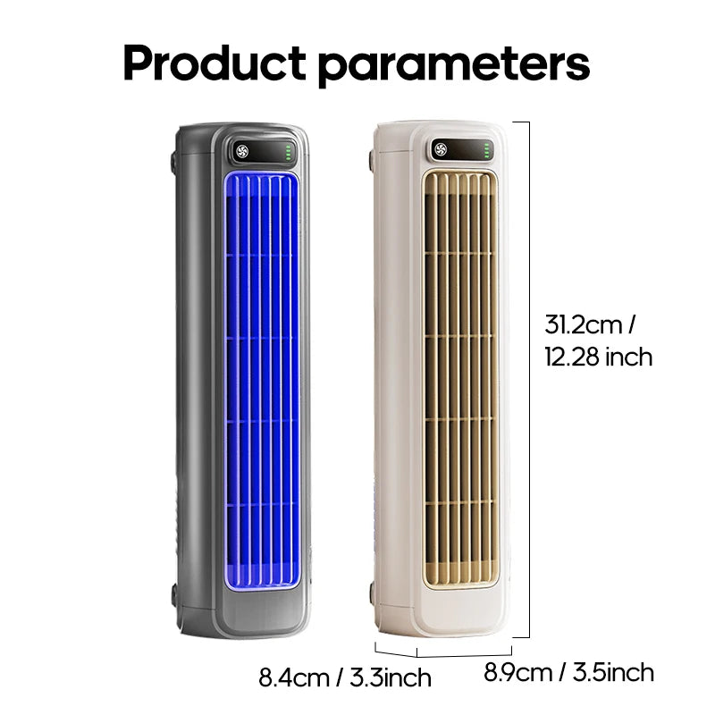Ventilateur portable design allongé