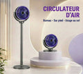 Ventilateur circulaire sur pieds